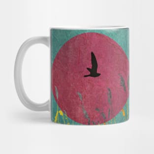 Black Bird Artwork Mug